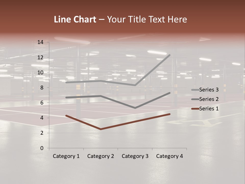 Column Garage Neon PowerPoint Template