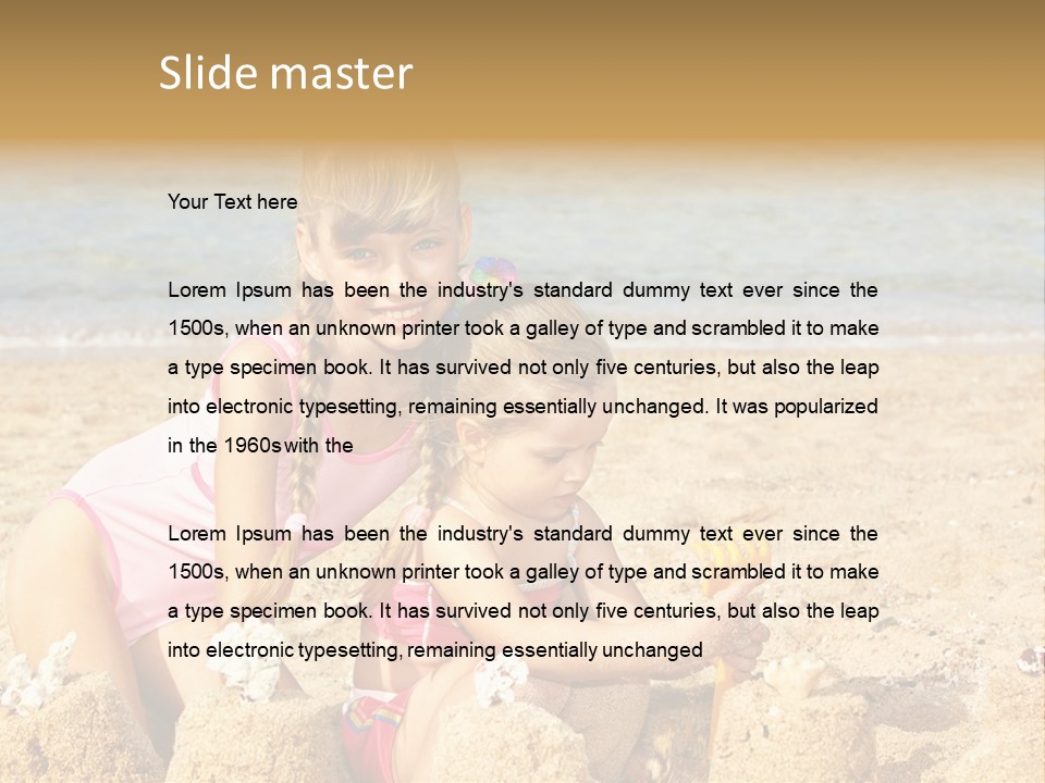 Spade People Smile PowerPoint Template