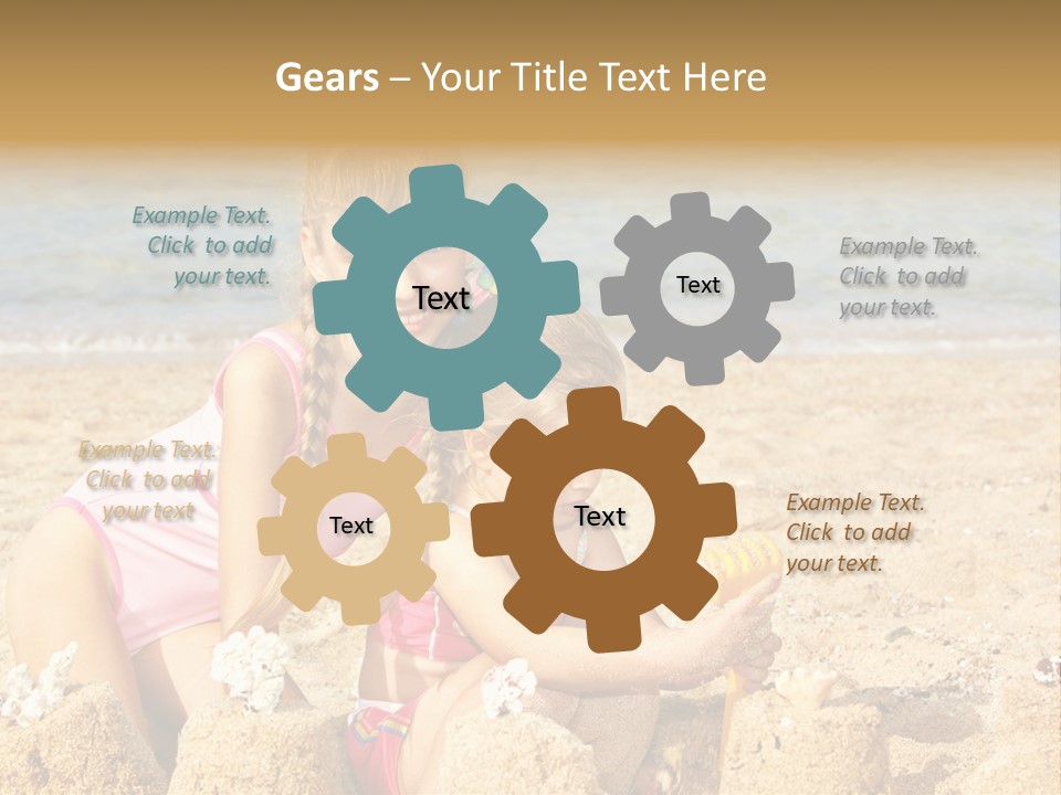 Spade People Smile PowerPoint Template