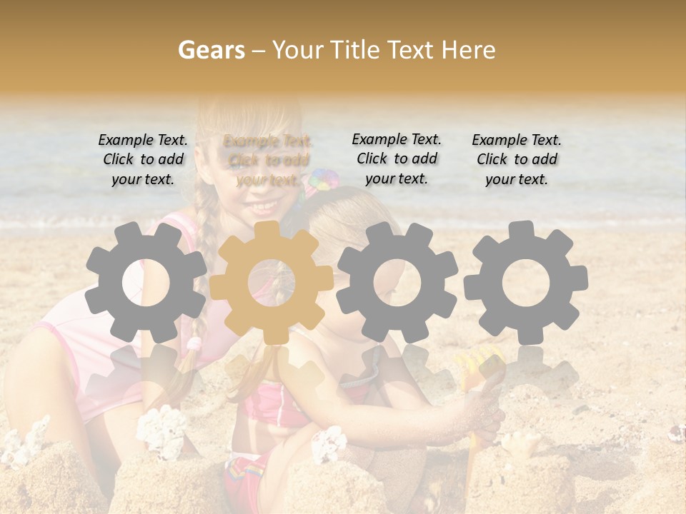 Spade People Smile PowerPoint Template