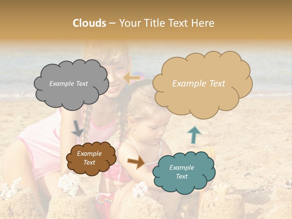 Spade People Smile PowerPoint Template