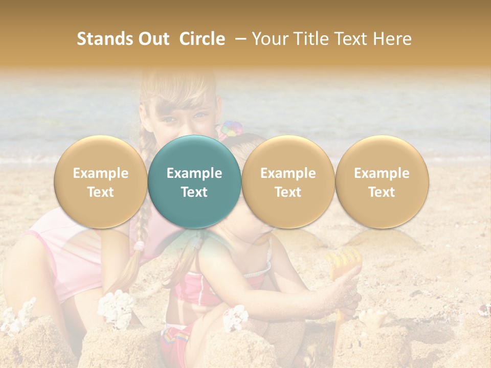 Spade People Smile PowerPoint Template