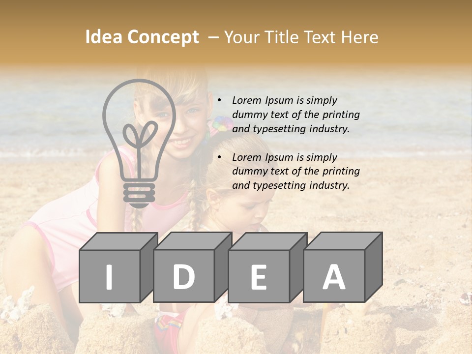 Spade People Smile PowerPoint Template