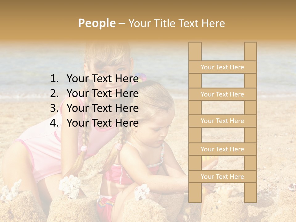 Spade People Smile PowerPoint Template