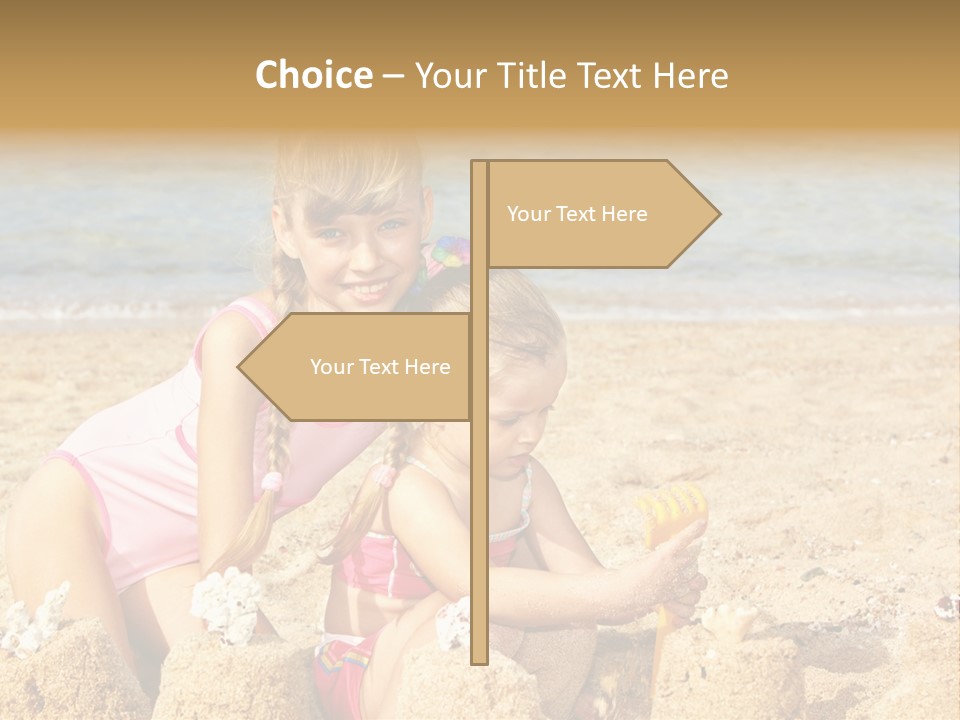 Spade People Smile PowerPoint Template