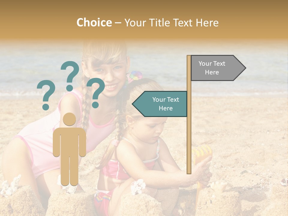 Spade People Smile PowerPoint Template