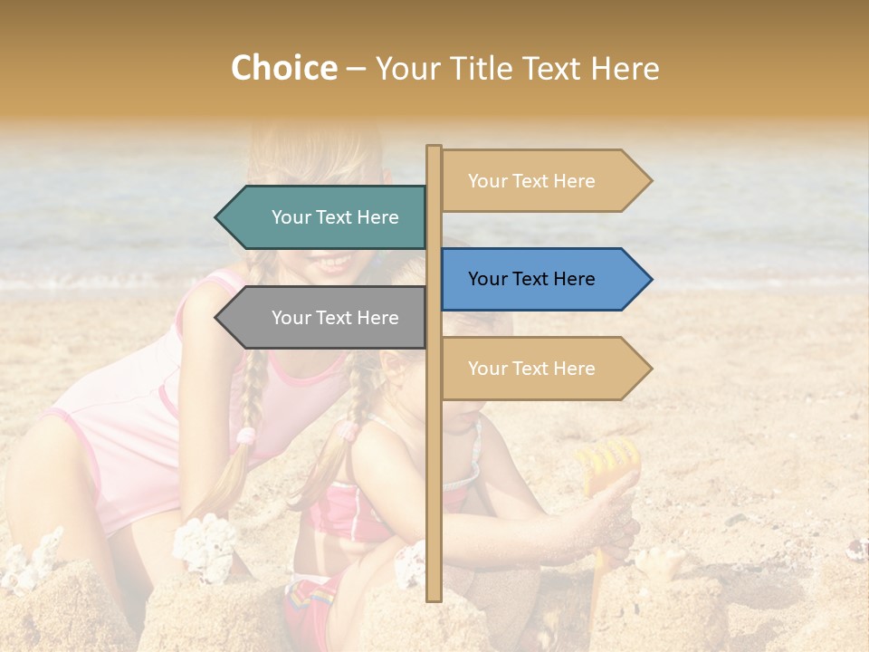 Spade People Smile PowerPoint Template