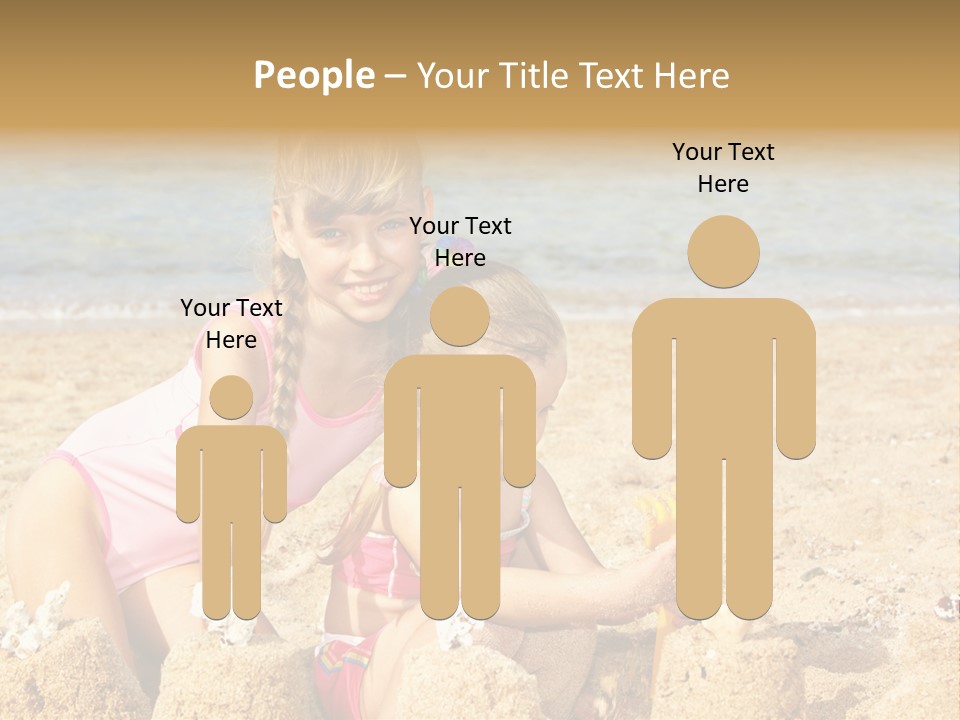 Spade People Smile PowerPoint Template