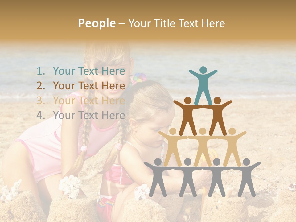 Spade People Smile PowerPoint Template