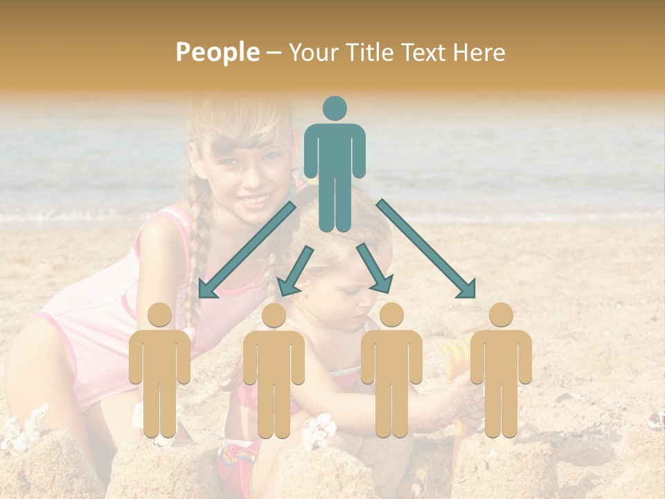 Spade People Smile PowerPoint Template