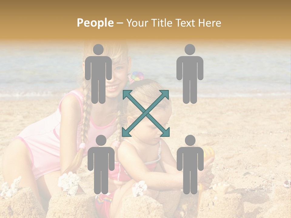 Spade People Smile PowerPoint Template