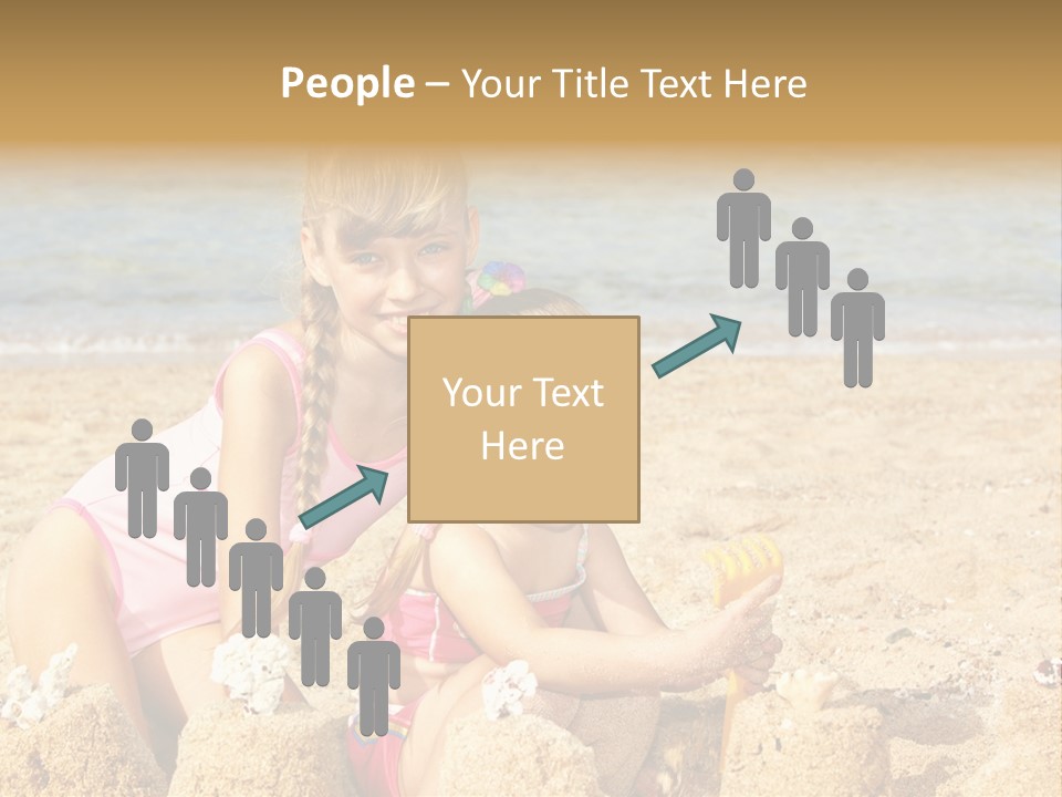 Spade People Smile PowerPoint Template