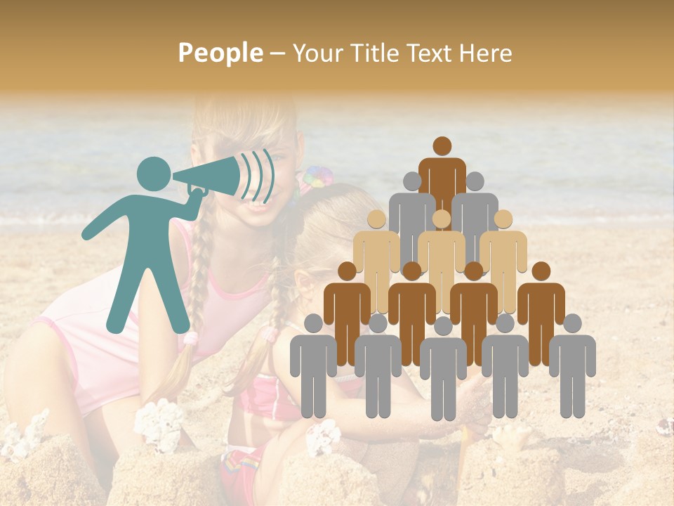 Spade People Smile PowerPoint Template