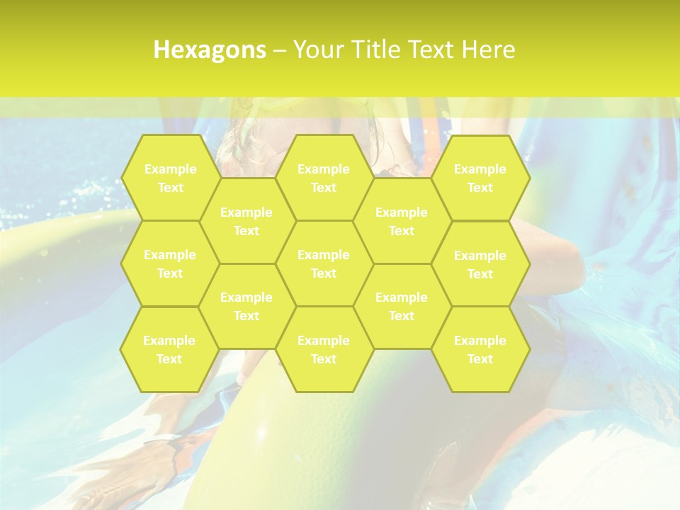 Swim Wear Aquapark Vacations PowerPoint Template