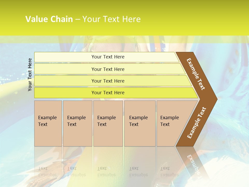 Swim Wear Aquapark Vacations PowerPoint Template