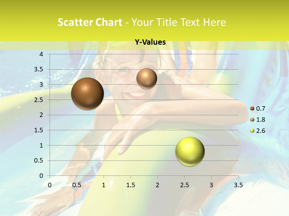 Swim Wear Aquapark Vacations PowerPoint Template