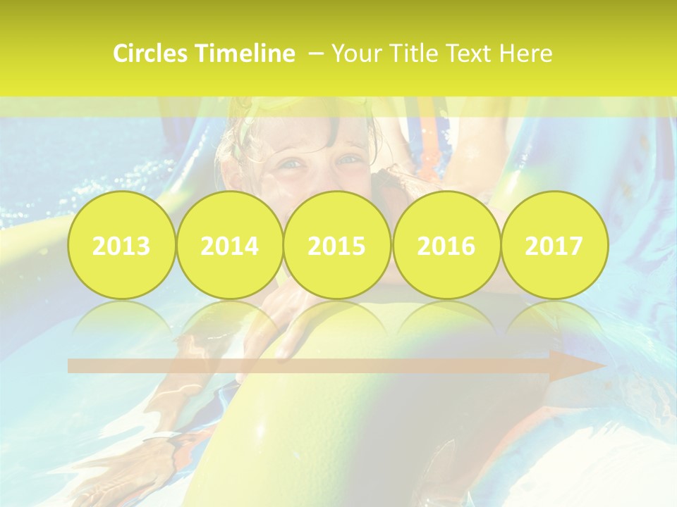 Swim Wear Aquapark Vacations PowerPoint Template