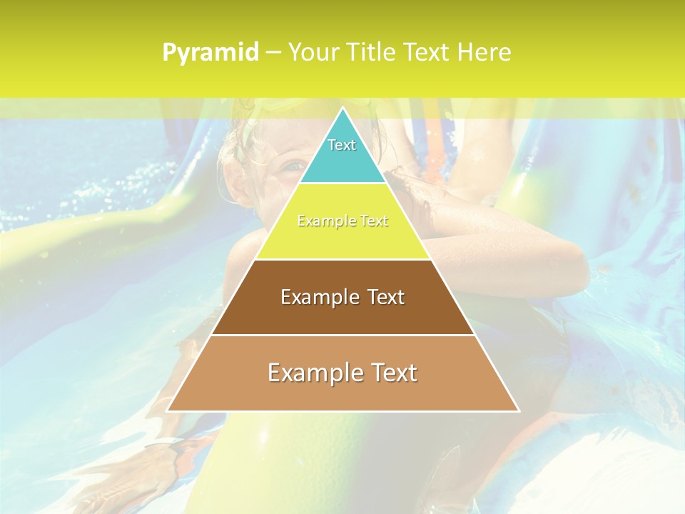 Swim Wear Aquapark Vacations PowerPoint Template