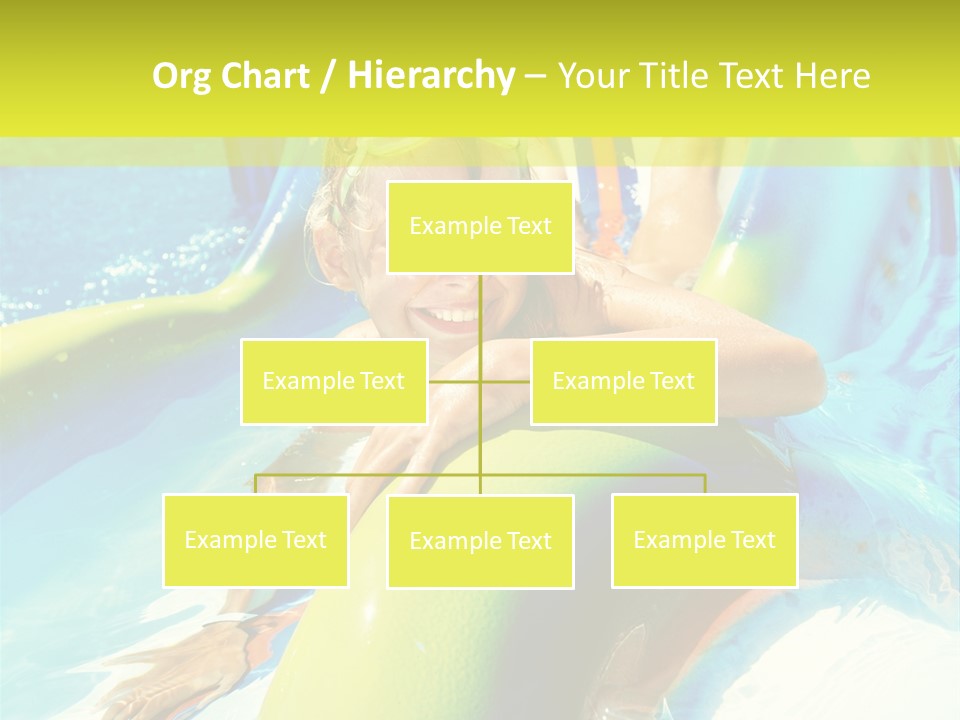 Swim Wear Aquapark Vacations PowerPoint Template