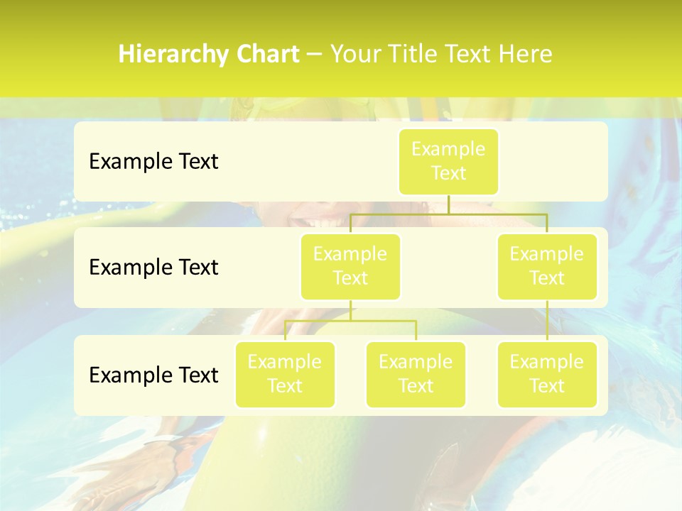 Swim Wear Aquapark Vacations PowerPoint Template
