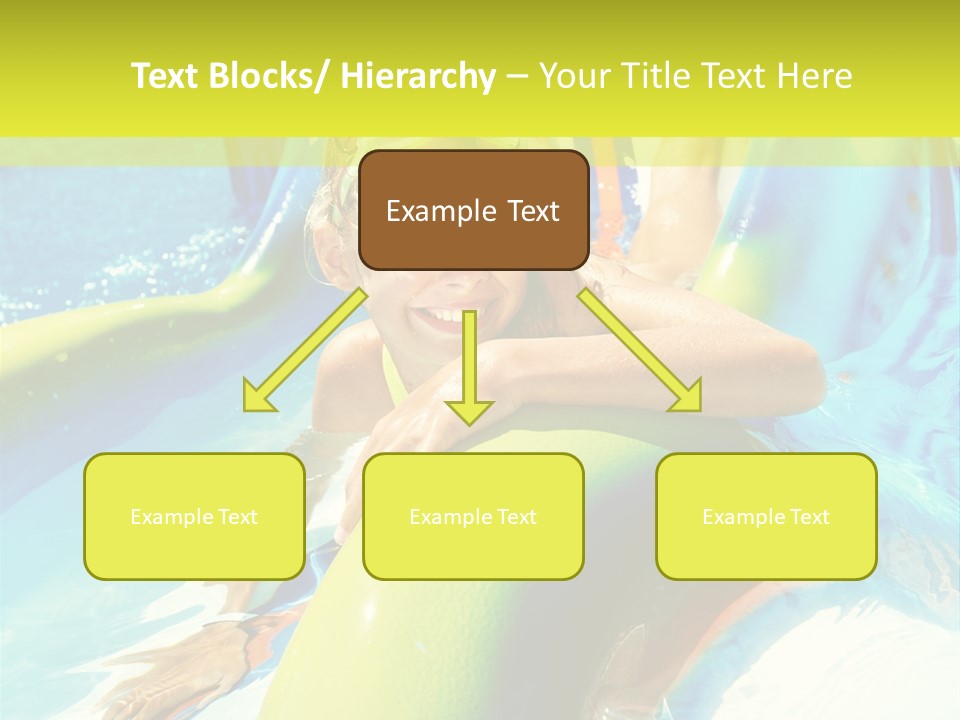 Swim Wear Aquapark Vacations PowerPoint Template