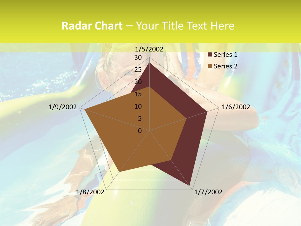 Swim Wear Aquapark Vacations PowerPoint Template