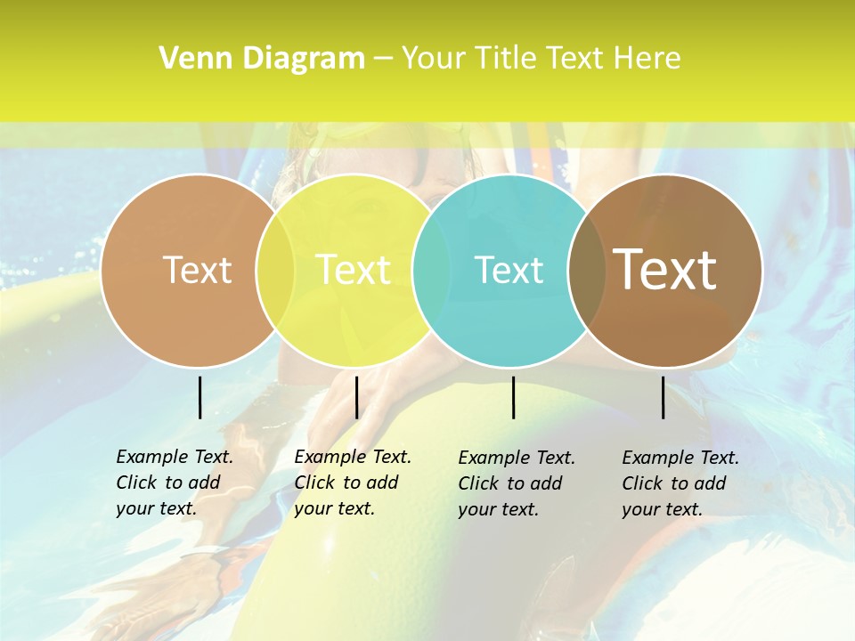 Swim Wear Aquapark Vacations PowerPoint Template