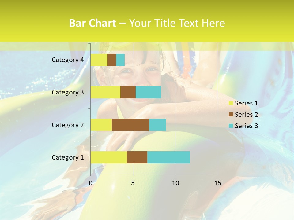 Swim Wear Aquapark Vacations PowerPoint Template