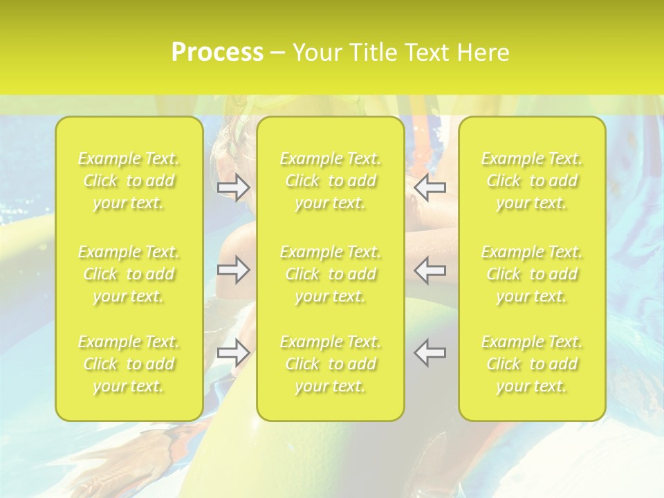 Swim Wear Aquapark Vacations PowerPoint Template