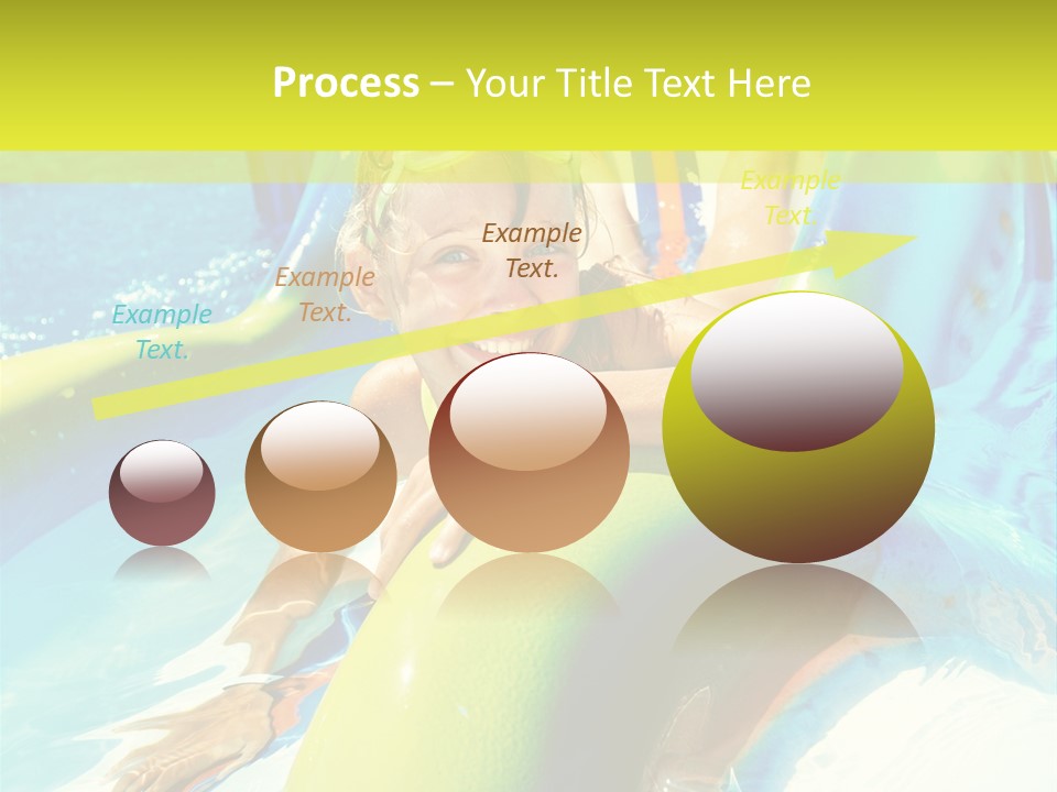 Swim Wear Aquapark Vacations PowerPoint Template