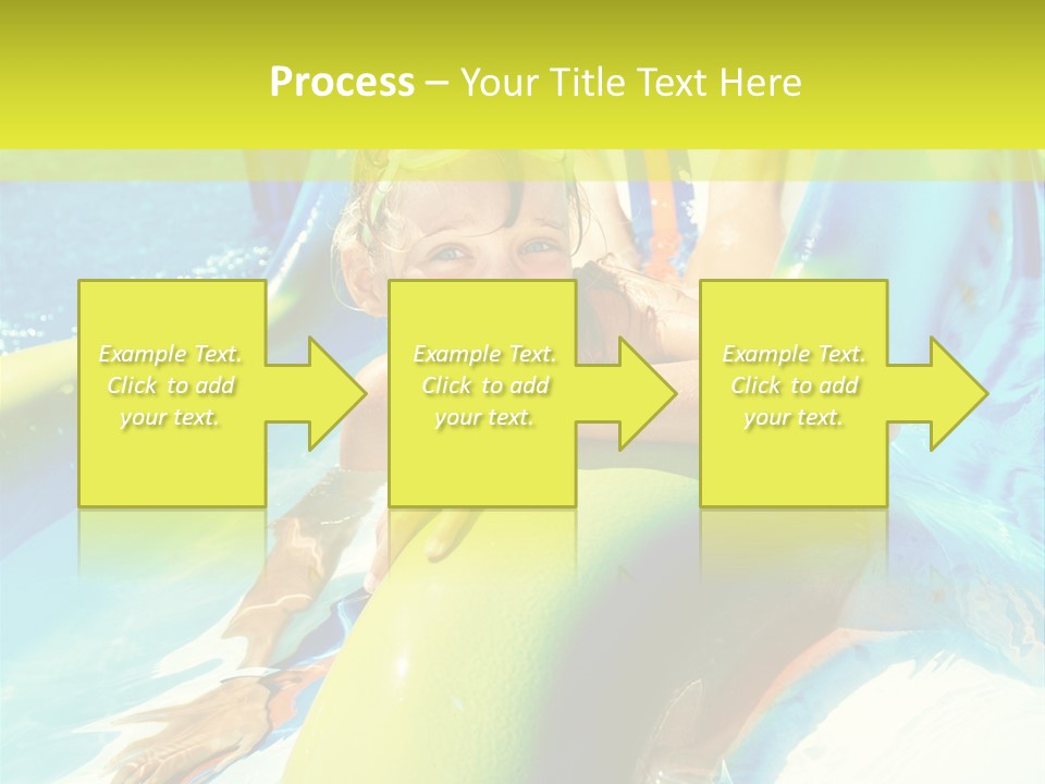 Swim Wear Aquapark Vacations PowerPoint Template