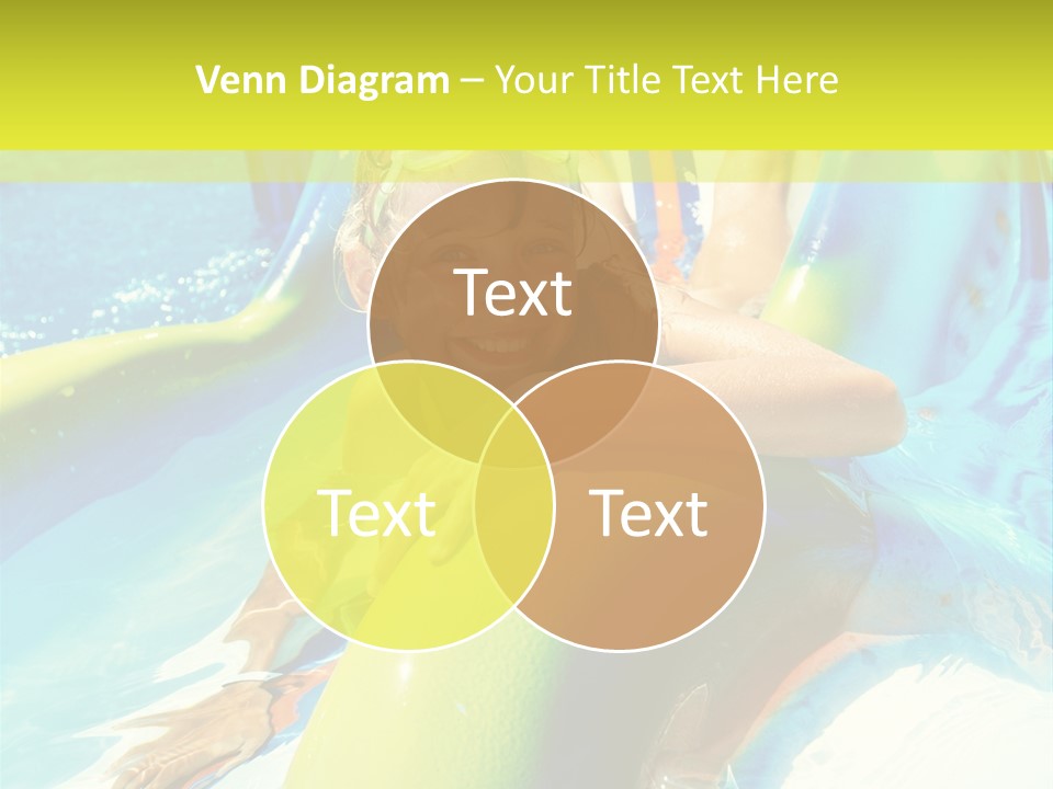 Swim Wear Aquapark Vacations PowerPoint Template