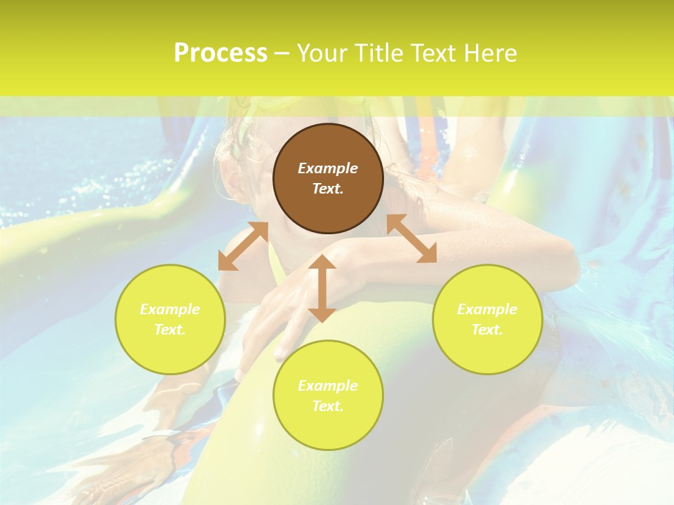 Swim Wear Aquapark Vacations PowerPoint Template