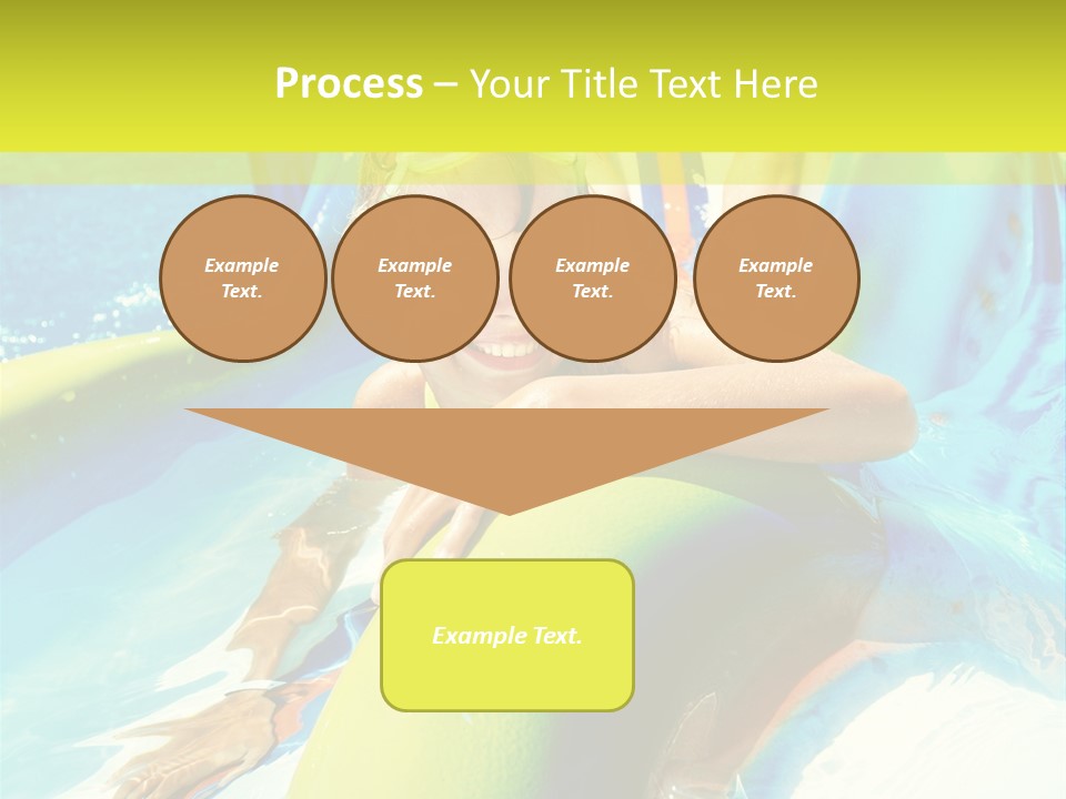 Swim Wear Aquapark Vacations PowerPoint Template