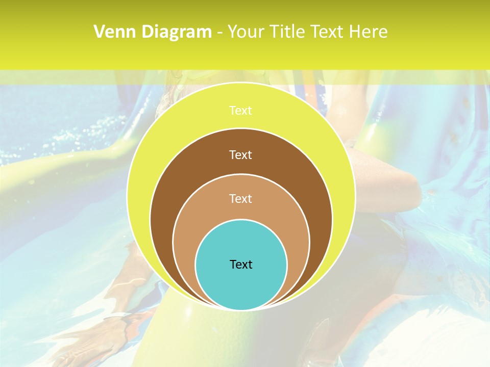 Swim Wear Aquapark Vacations PowerPoint Template