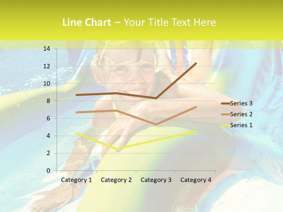 Swim Wear Aquapark Vacations PowerPoint Template