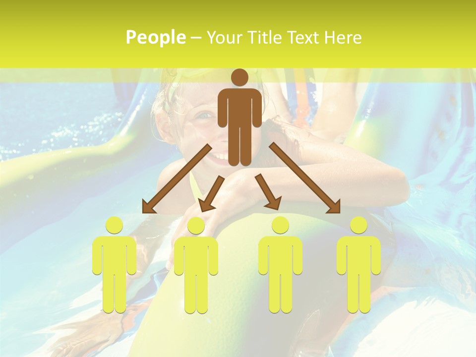 Swim Wear Aquapark Vacations PowerPoint Template