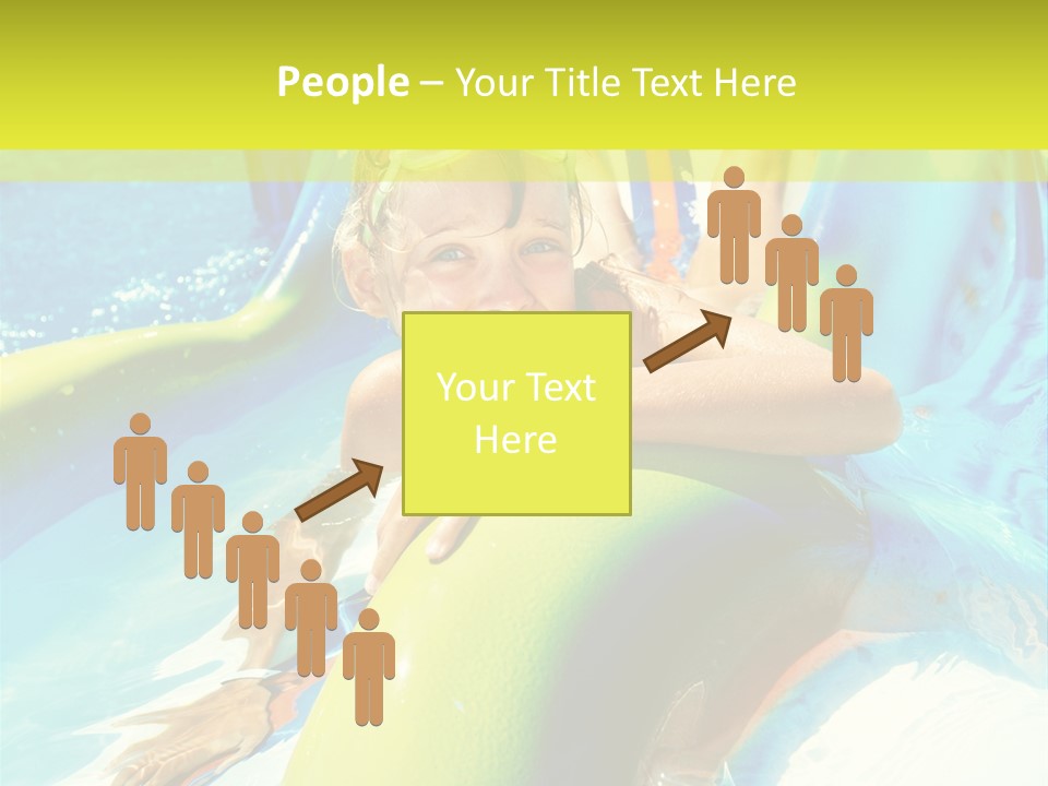 Swim Wear Aquapark Vacations PowerPoint Template