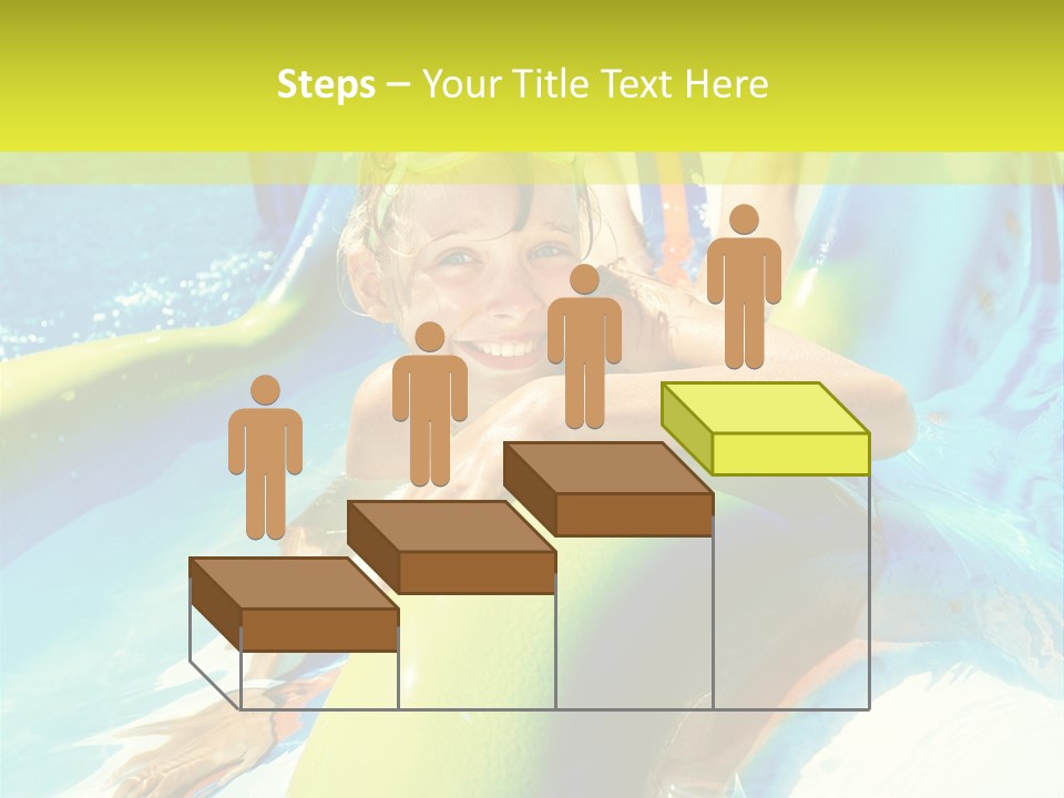 Swim Wear Aquapark Vacations PowerPoint Template