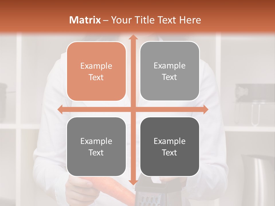 Vegetable Assistance Occupation PowerPoint Template