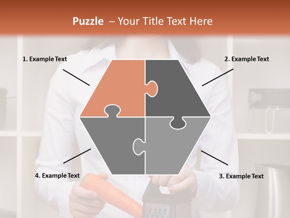 Vegetable Assistance Occupation PowerPoint Template