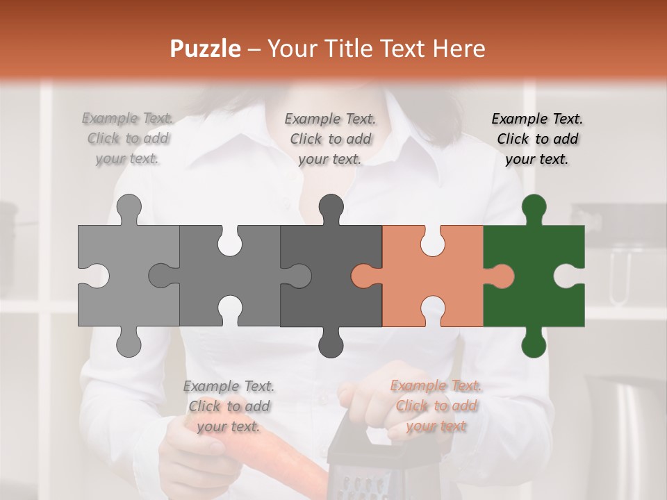 Vegetable Assistance Occupation PowerPoint Template