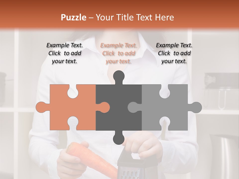 Vegetable Assistance Occupation PowerPoint Template