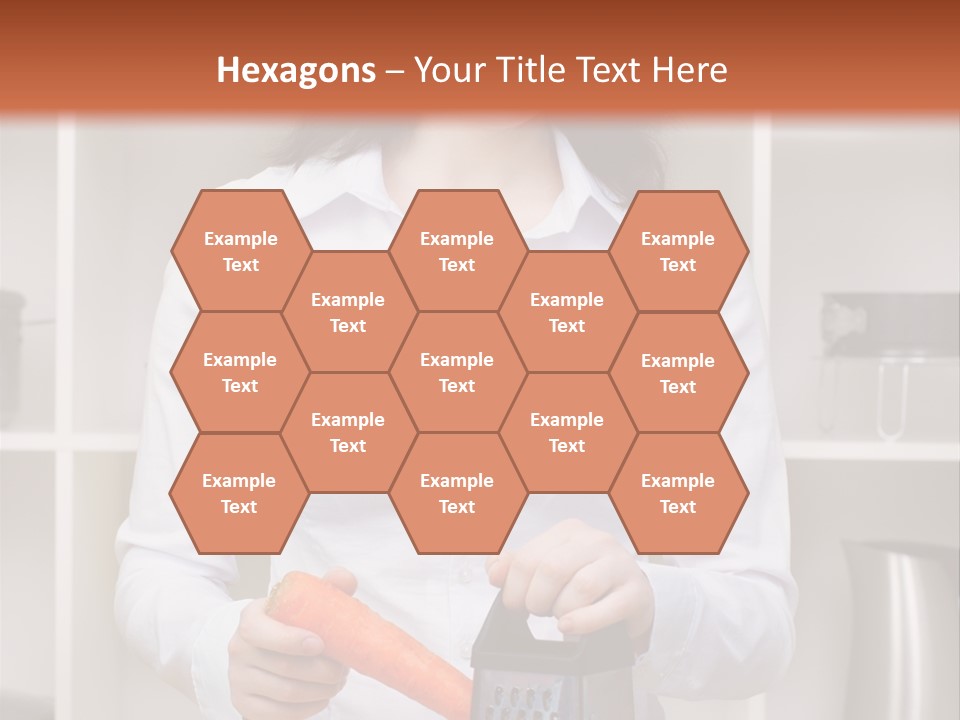 Vegetable Assistance Occupation PowerPoint Template
