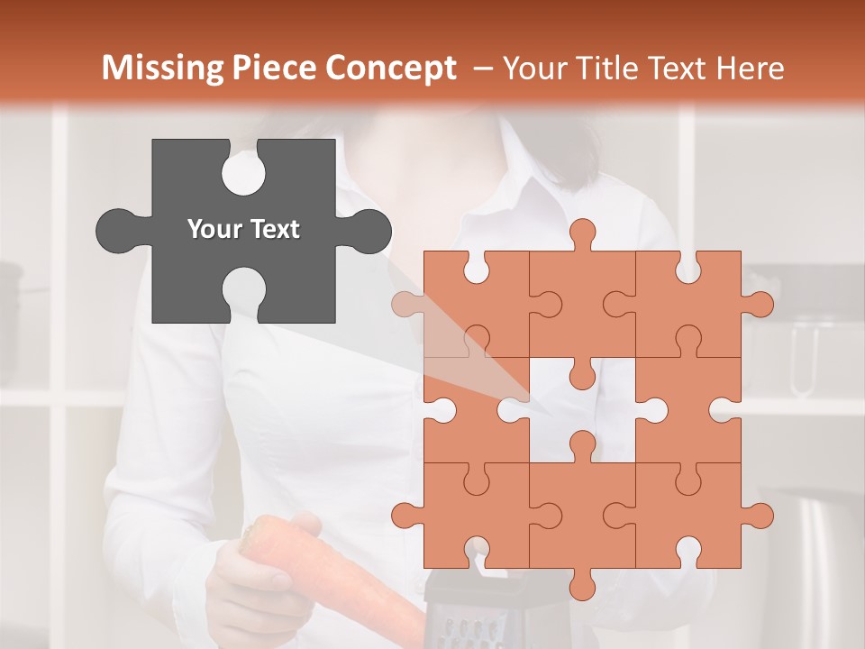 Vegetable Assistance Occupation PowerPoint Template