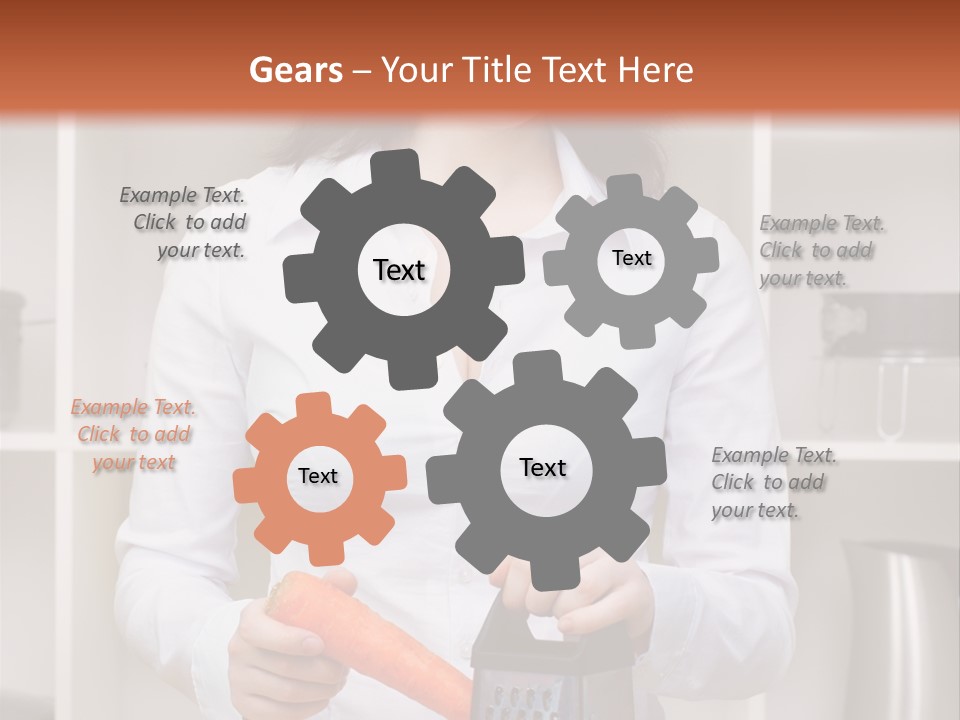 Vegetable Assistance Occupation PowerPoint Template