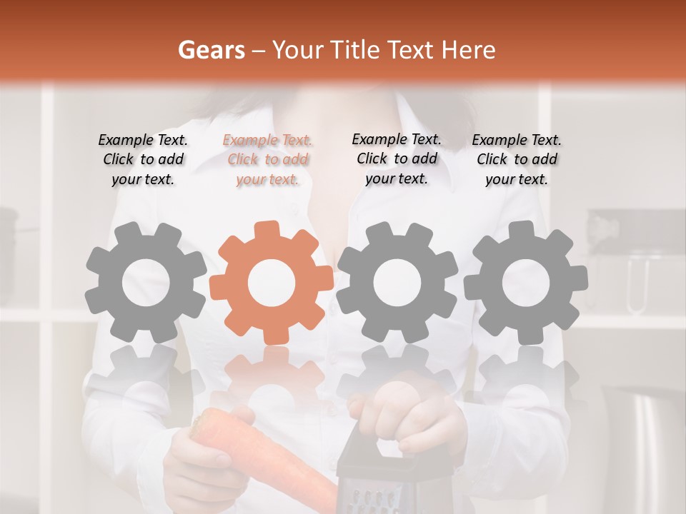 Vegetable Assistance Occupation PowerPoint Template