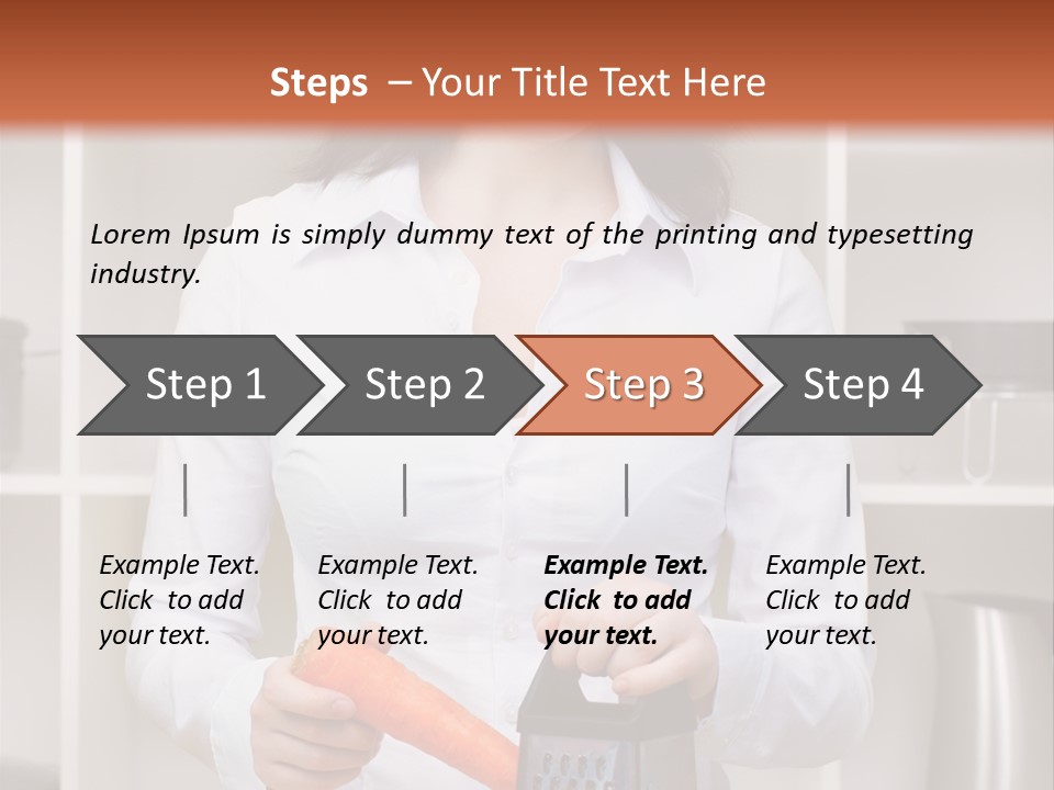 Vegetable Assistance Occupation PowerPoint Template