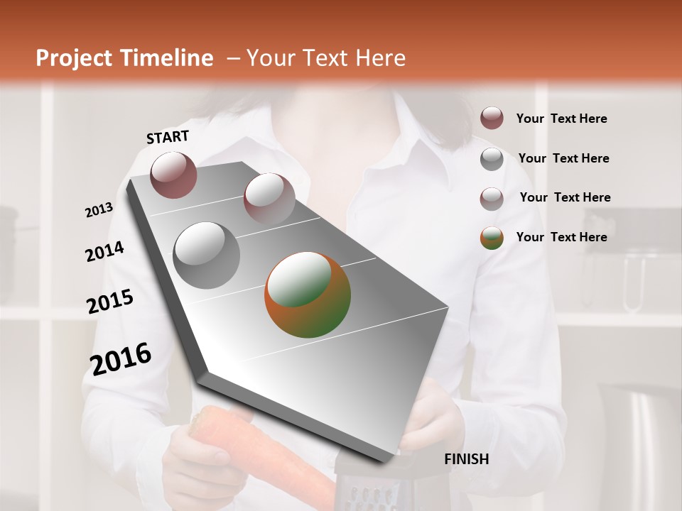 Vegetable Assistance Occupation PowerPoint Template