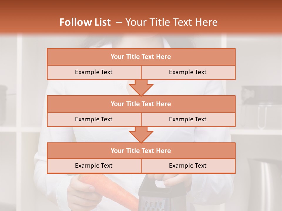 Vegetable Assistance Occupation PowerPoint Template